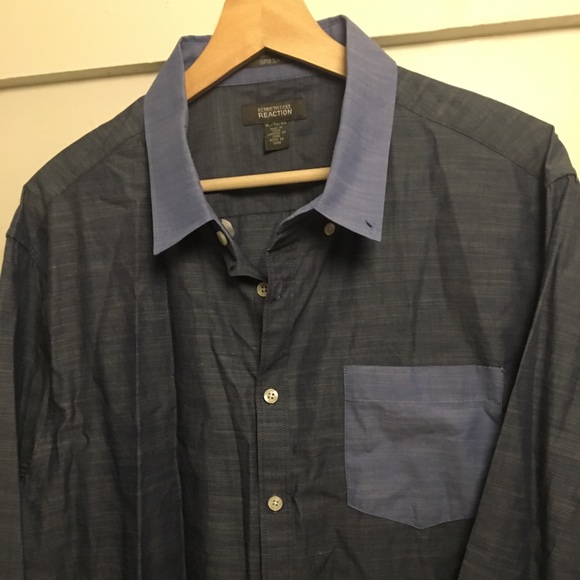 NEW Kenneth Cole Slim Fit Button Up - Picture 4 of 4